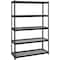 Lorell Wire Deck Shelving 72" Height x 48" Width x 18" Depth Recycled 99930 - alternate 6